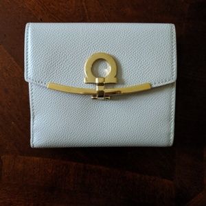 Salvatore Ferragamo Ganchio Medium French Wallet
